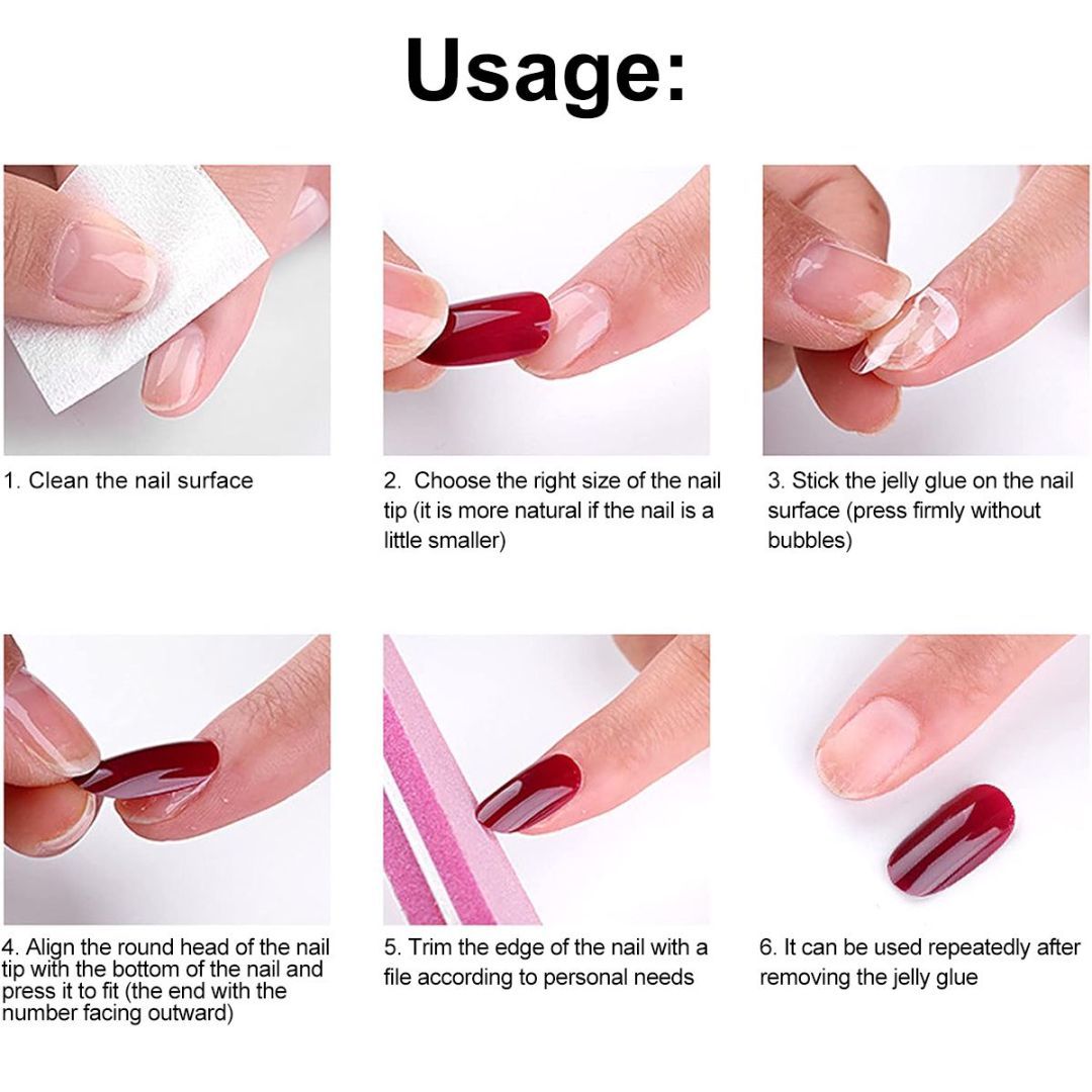 L-1 Plating Printing Nail 24 Pieces