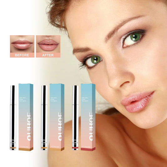 Mineral OilOUHOE Peel Off Lipliner Plump Lip Lines Show Lip Color Without Taking Off Makeup Peel Off Lipliner