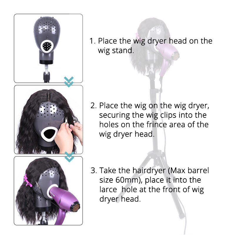 Wig Dryer, Headgear Drying Mannequin Head