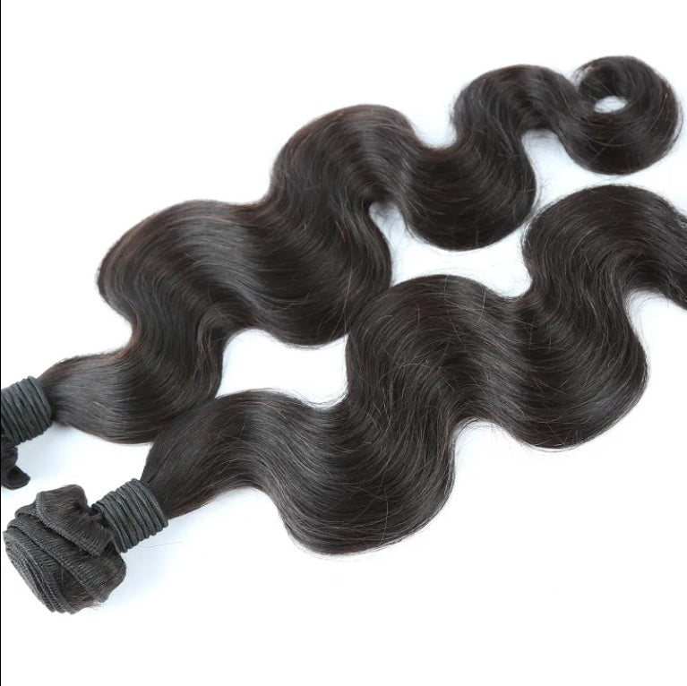 Human Hair Cut From One Donor, Indian Hair Braided Body Waves, Black Women Wholesale Set