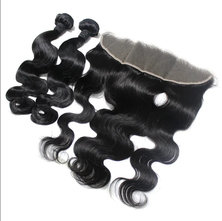 Human Hair Cut From One Donor, Indian Hair Braided Body Waves, Black Women Wholesale Set