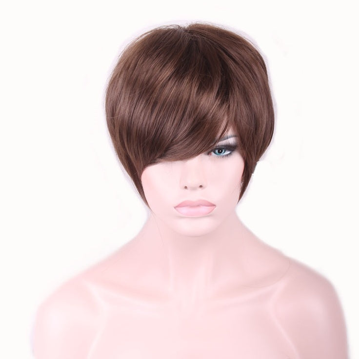 Short hair foreign trade models European and American popular models wigs