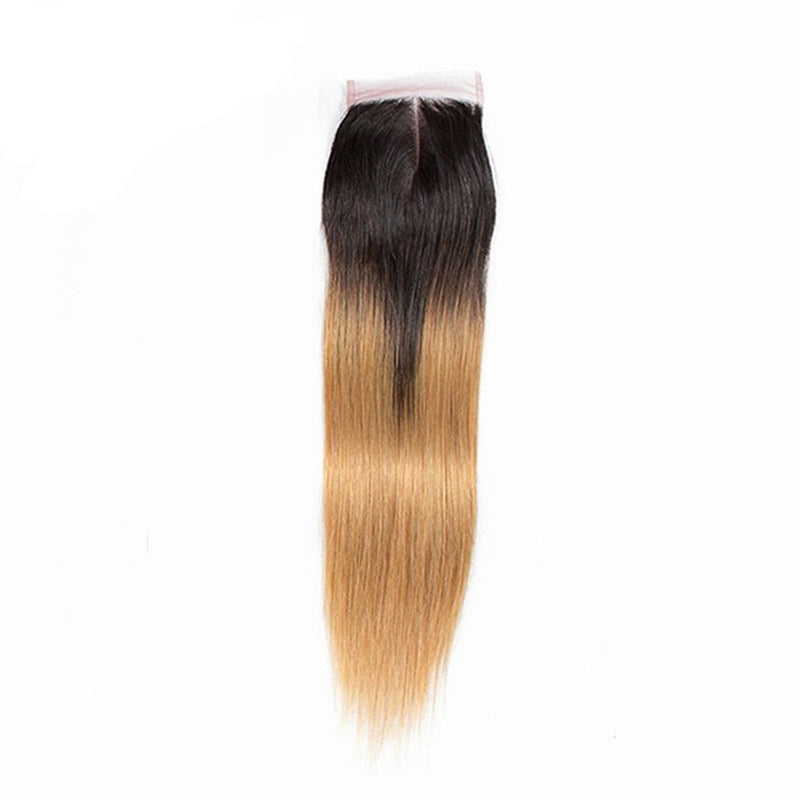 hair 4*4 straight closure lace hair block