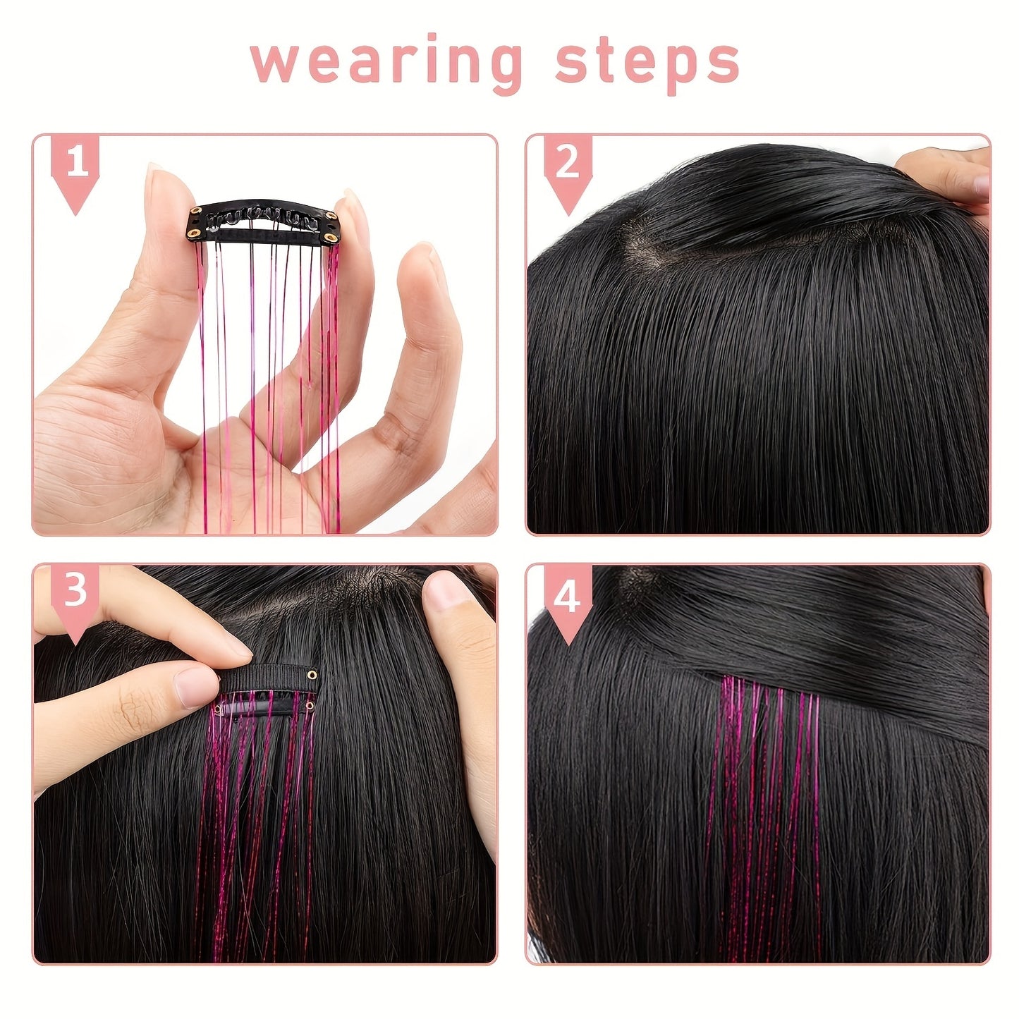 Straight Hair Wig Piece