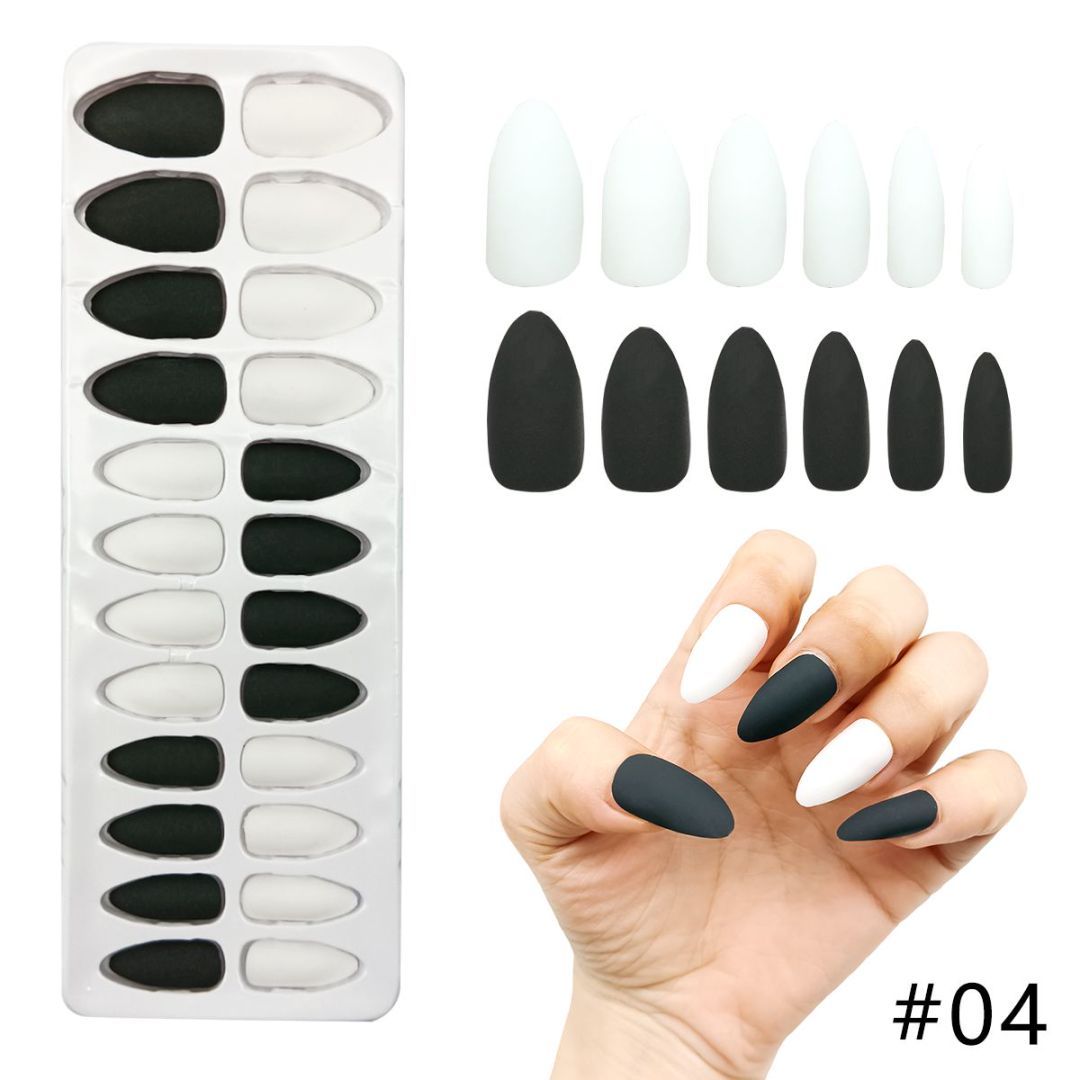 24 Pieces Of L-3 Matte Nails