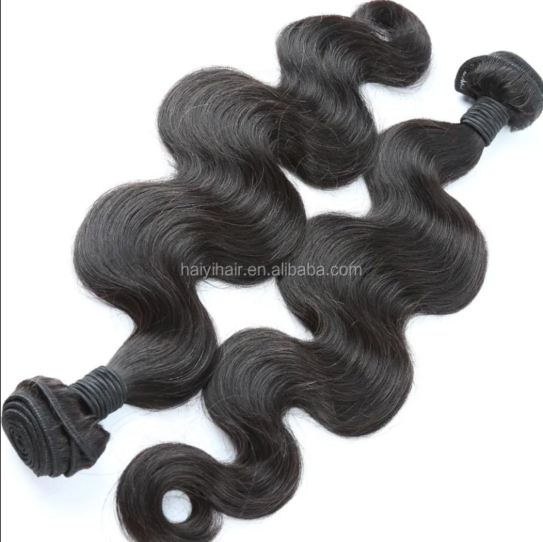 Human Hair Cut From One Donor, Indian Hair Braided Body Waves, Black Women Wholesale Set